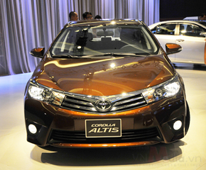 6 điểm mới của Toyota Altis 2014