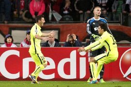 Messi lập cú đúp giúp Barca đánh bại Ajax