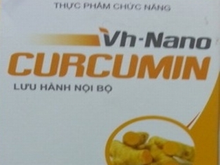 Thực phẩm chức năng VH-Nanocurcumin chưa đạt chuẩn