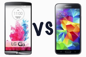 Siêu phẩm LG G3 và Galaxy S5 so găng