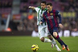 Messi lập cú đúp giúp Barca vùi dập Cordoba