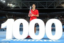 Federer lên ngôi vô địch Brisbane International