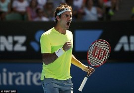 Federer và Sharapova ghi tên mình vào vòng 3 Úc mở rộng