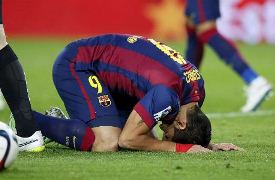 Luiz Suarez kém duyên tại Barcelona
