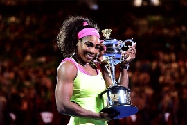 Serena Williams lên ngôi vô địch Úc mở rộng