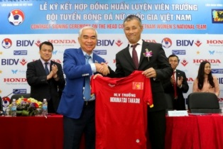 VFF ra mắt HLV Nhật Bản nắm tuyển nữ Việt Nam