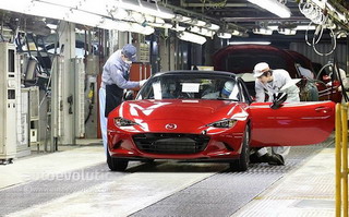 Mazda bắt đầu sản xuất MX-5 mới