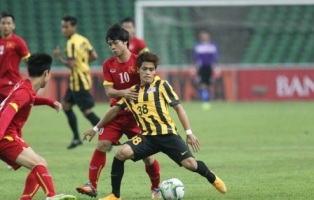 Vòng loại U23 châu Á 2016:: U23 Việt Nam ngược dòng đánh bại Malaysia