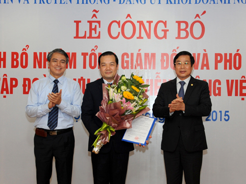 Ông Phạm Đức Long được bổ nhiệm làm Tổng giám đốc VNPT