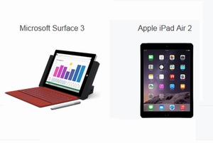 Surface 3 đấu iPad Air 2: Kẻ tám lạng, người nửa cân