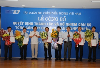 VNPT công bố quyết định thành lập 3 Tổng công ty