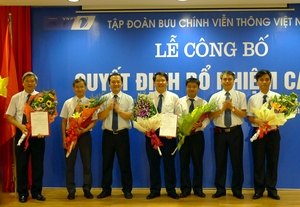 VNPT bổ nhiệm cán bộ chủ chốt của 3 Tổng Công ty
