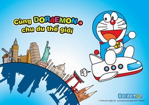 Giao lưu với mèo máy Doraemon tại Việt Nam
