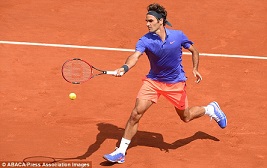 Federer dễ dàng vào vòng 3 Roland Garros