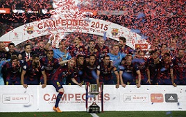 Barcelona đăng quang Cúp Nhà Vua