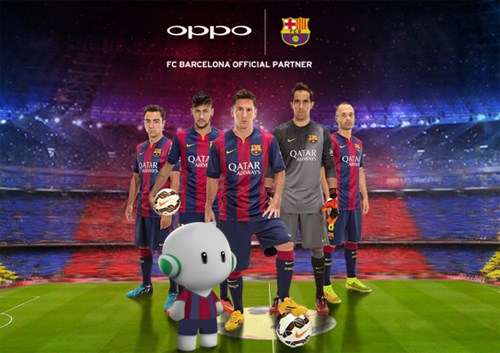 Oppo trở thành đối tác mới của Barcelona