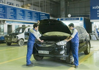 Khuyến mại dịch vụ cho xe Hyundai