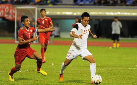Việt Nam tái ngộ Myanmar ở giải U19 Đông Nam Á