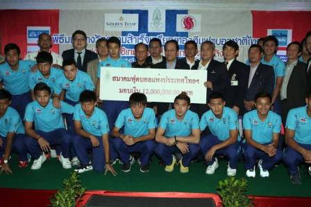 Đoạt HC vàng, U23 Thái Lan nhận thưởng 14 tỉ VNĐ