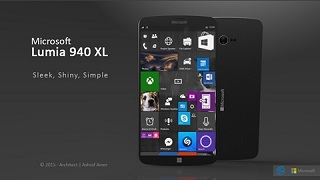 Lumia 940 đẹp &quot;long lanh&quot; với giao diện Windows 10