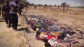Kinh hoàng khủng bố IS thảm sát 1.700 binh sỹ Iraq