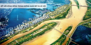 Hà Nội tái khởi động dự án đô thị hai bờ sông Hồng
