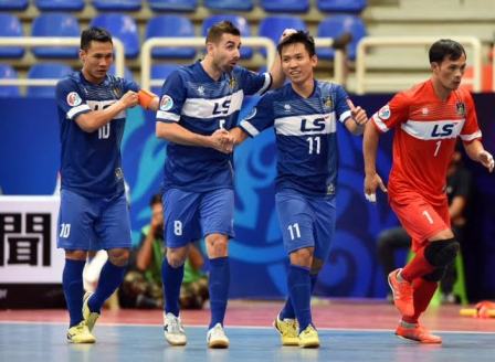 Thái Sơn Nam tự tin vào bán kết giải futsal châu Á