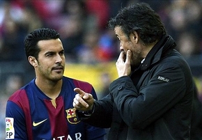 Barca thừa nhận Pedro trên đường tới MU!
