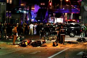 Clip: Khoảnh khắc &quot;tử thần&quot; khi bom phát nổ ở Bangkok