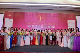 Lộ diện nhan sắc Top 35 thí sinh Hoa hậu Hoàn vũ phía Bắc
