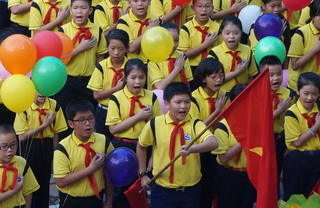 Hà Nội: Xúc động lễ khai giảng tại trường Giảng Võ