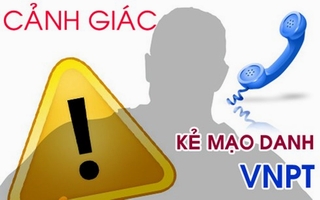 Website VNPT Hà Nội lại bị giả mạo