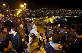 Động đất kinh hoàng, dân Chile hoảng loạn
