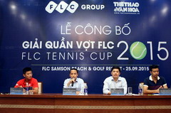 Công bố giải FLC Tennis Cup 2015