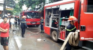 Cháy chung cư 16B Nguyễn Thái Học, Hà Đông