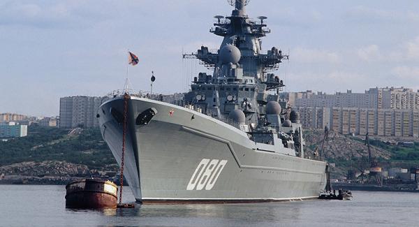 Tuần dương hạm hạt nhân nổi tiếng mang tên tàu Admiral Nakhimov 