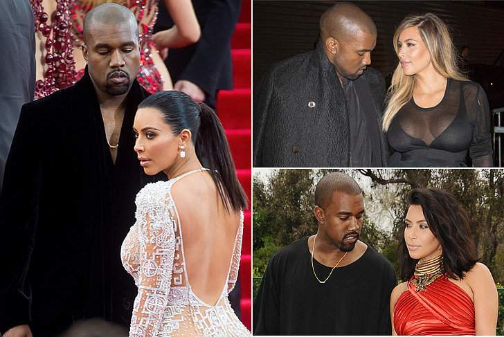 Kanye West luôn &quot;dán mắt&quot; vào đường cong của vợ