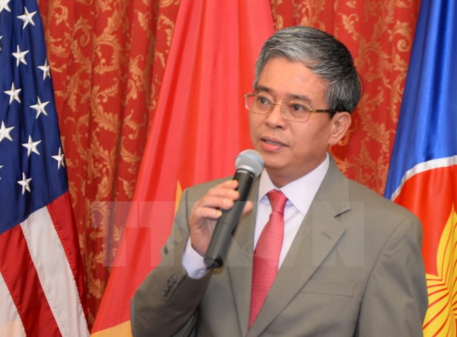 Đại sứ Việt Nam tại Hoa Kỳ Phạm Quang Vinh (Ảnh: TTXVN)