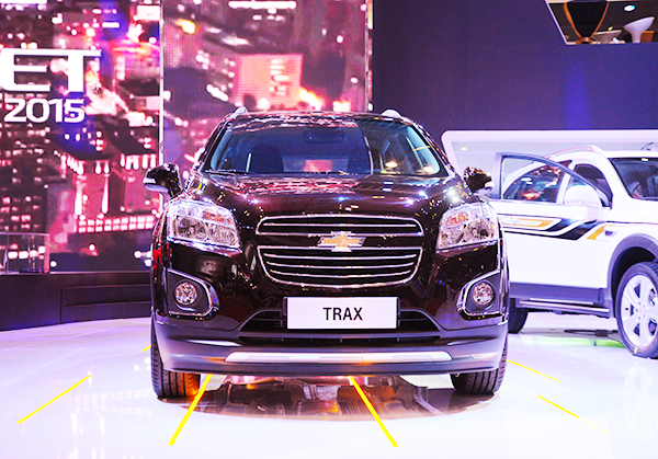 Trax 2015 được nhập khẩu nguyên chiếc từ Hàn Quốc