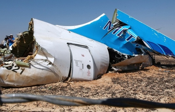 Hình ảnh chiếc máy bay gặp nạn của Nga
