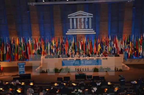 Kỳ họp Đại hội đồng UNESCO lần thứ 38. (Ảnh: TTXVN)