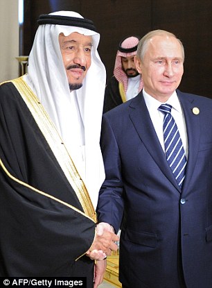 Tổng thống Putin và Quốc vương Ả rập Xê út, Thủ tướng Đức
