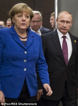 Tổng thống Putin và Quốc vương Ả rập Xê út, Thủ tướng Đức