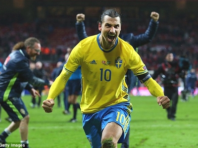 Ibra sút phạt tuyệt đẹp, đưa Thụy Điển dự Euro 2016