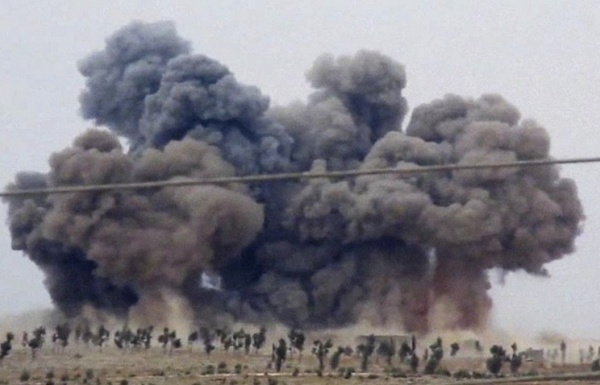 Nga đang không kích dồn dập các mục tiêu IS ở Syria