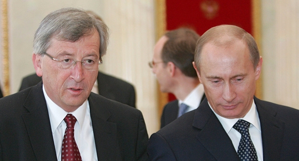 Chủ tịch Uỷ ban Châu Âu – ông Jean-Claude Juncker và Tổng thống Nga Putin