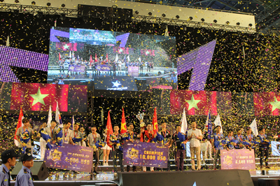 Việt Nam vô địch giải Thể thao điện tử Quốc tế 2015