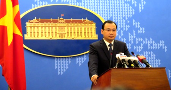 Người phát ngôn của Bộ Ngoại giao Việt Nam - Lê Hải Bình.
