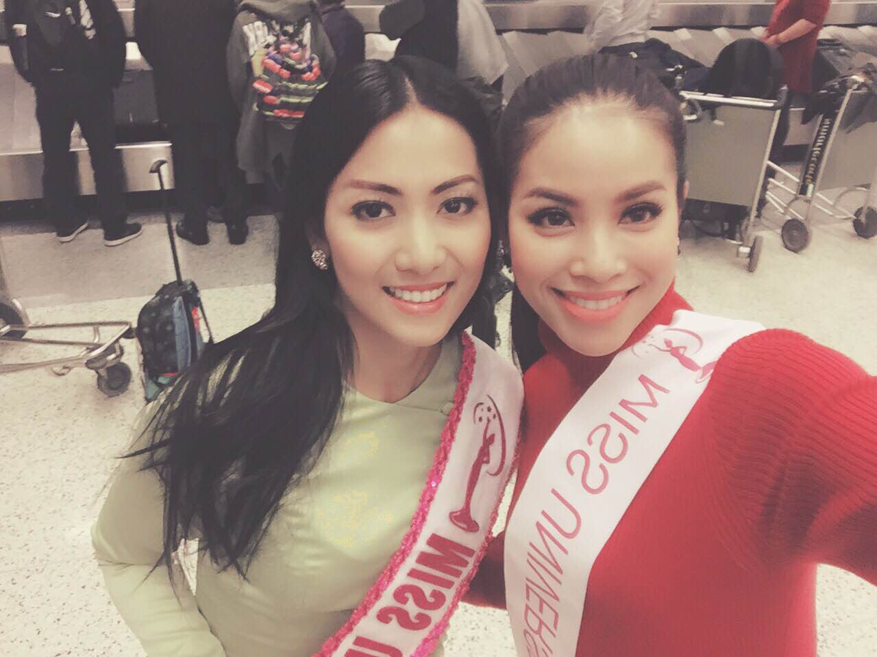 Phạm Hương tới Mỹ, chính thức cuộc đua Miss Universe