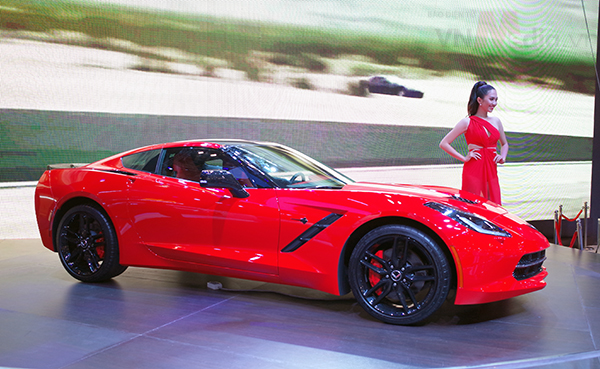 Siêu phẩm xe thể thao Chevrolet Corvette tại triển lãm ô tô Việt Nam 2015